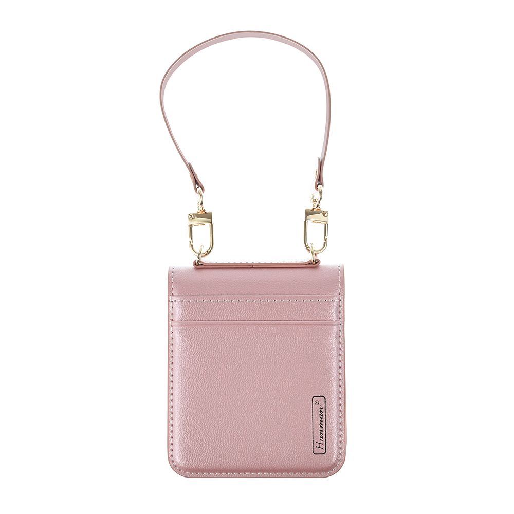 Torbica Hanman Canvas ORG za Samsung F776B Galaxy Z Flip 8 roze