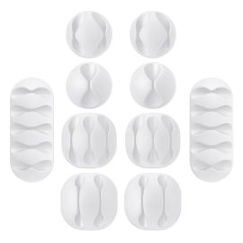 Drzac kablova JWD set 10u1 beli