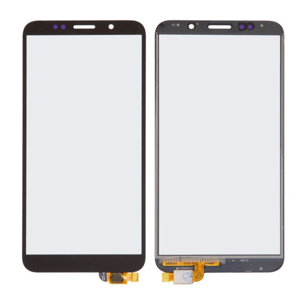 Staklo touch screen-a + OCA za Huawei Y5P 2020 Crno