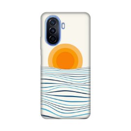 Slika Torbica Silikonska Print za Huawei Y70/Y70 Plus Sunset