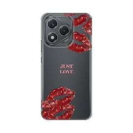Slika Torbica Silikonska Print Skin za Honor 400 Lite Just Love Pink
