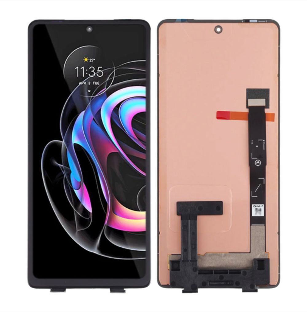 LCD za Motorola Edge 20/20 Pro + touch screen Crni CHO