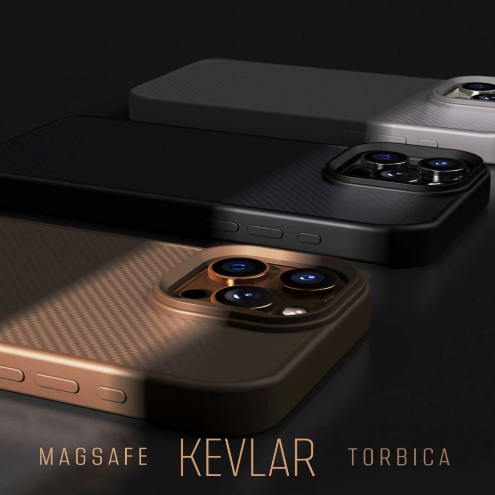 Torbica Magsafe Kevlar za Samsung S921B Galaxy S24 braon
