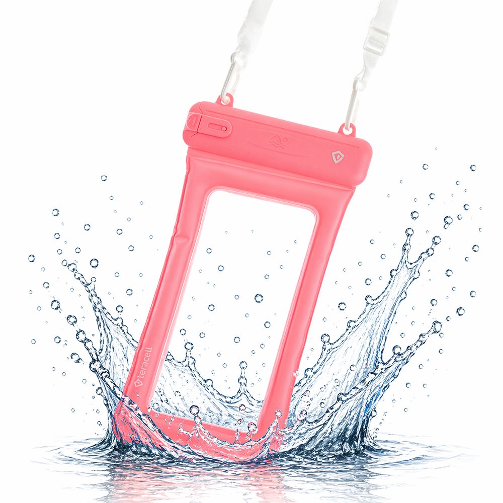 Vodootporna torbica Teracell 7.2" roze