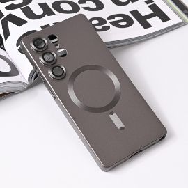Slika Torbica Magsafe Chrome za Samsung S938B Galaxy S25 Ultra siva