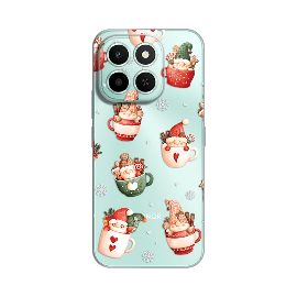 Slika Torbica Silikonska Print za Honor X6c Ho Ho Ho