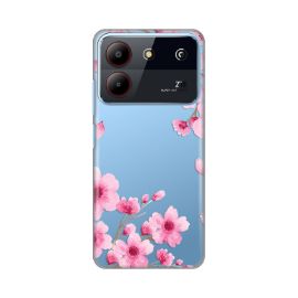 Slika Torbica Silikonska Print Skin za ZTE Blade A54 Rose Flowers