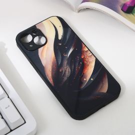 Slika Torbica Abstract za iPhone 15 6.1 crna