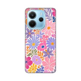 Slika Torbica Silikonska Print za Xiaomi Redmi Note 14 4G (SRB) Sunny Petals