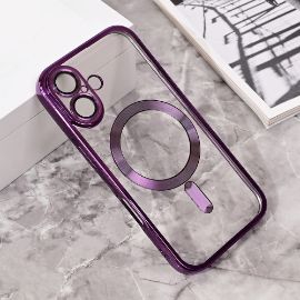 Slika Torbica Magsafe Lux za iPhone 16 6.1 ljubicasta