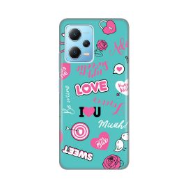 Slika Torbica Silikonska Print za Xiaomi Redmi Note 12 5G (EU) Love