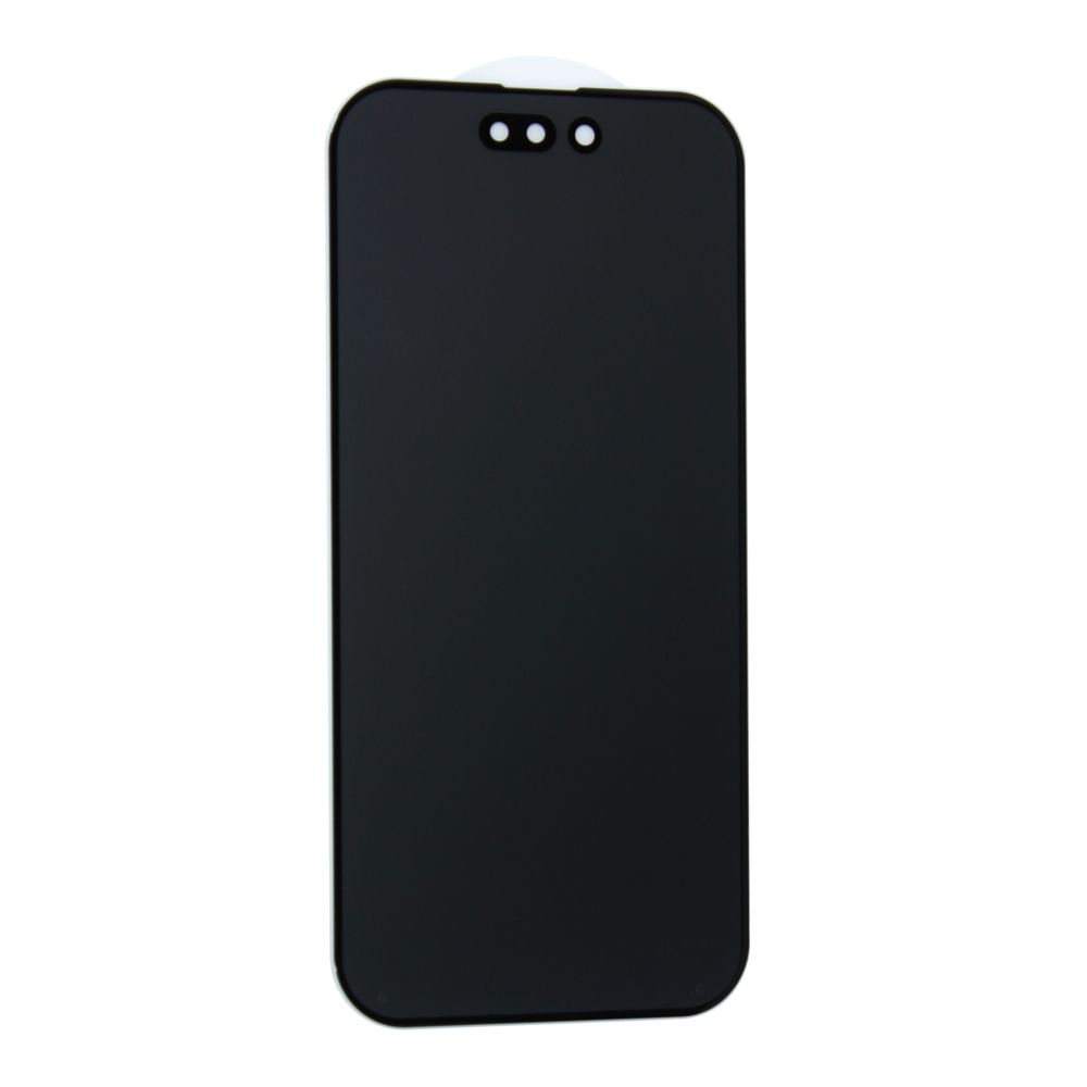 Zastitno staklo Tempered Glass Privacy 2.5D full glue za iPhone 14 Pro 6.1 crni