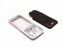Slika Maska za Nokia N73 siva sa tastaturom