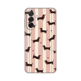 Torbica Silikonska Print Skin za Samsung A376B Galaxy A37 5G Dachshunds Love