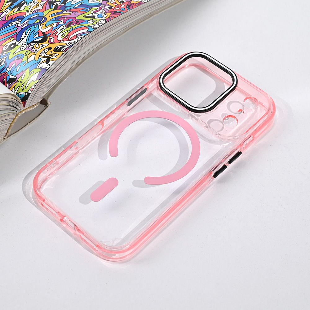 Torbica Magsafe Color Pop za iPhone 17 Pro 6.3 roze