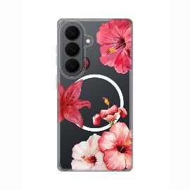 Slika Torbica Print Magsafe za Samsung S941B Galaxy S26 Hibiscus