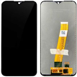 Slika LCD za Samsung A015/Galaxy A01 2020+touch screen crni (without frame) Service Pack ORG/GH81-18209A