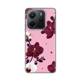 Torbica Silikonska Print Skin za Xiaomi Redmi Note 14 4G (SRB) Pink Orchid