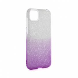 Slika Torbica Double Crystal Dust za Huawei Y5p/Honor 9S ljubicasto srebrna