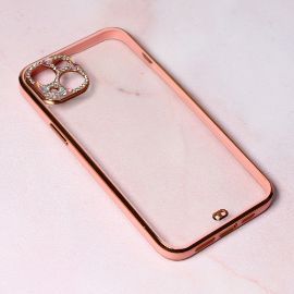 Slika Torbica Cirkon Camera za iPhone 14 Plus 6.7 roze