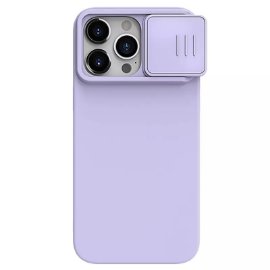 Slika Torbica Nillkin CamShield Silky za iPhone 15 Pro Max 6.7 ljubicasta