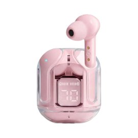 Slika Bluetooth slusalice Airpods T-phox Ultrapods Max pink HQ
