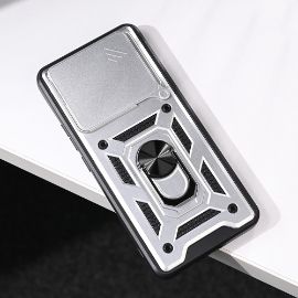Slika Torbica Hard Shield za Xiaomi Redmi Note 14 4G (SRB) srebrna