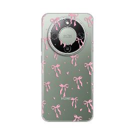 Torbica Silikonska Print Skin za Honor Magic 8 Lite Cute Bow