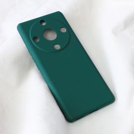 Torbica Teracell Soft Velvet za Honor Magic 5 Lite tamno zelena