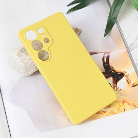 Slika Torbica Teracell Soft Velvet za Samsung S938B Galaxy S25 Ultra zuta