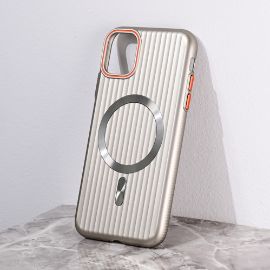 Slika Torbica Magsafe Stripe za iPhone 11 6.1 siva