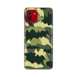 Slika Torbica Silikonska Print Skin za Samsung A035G Galaxy A03  Army