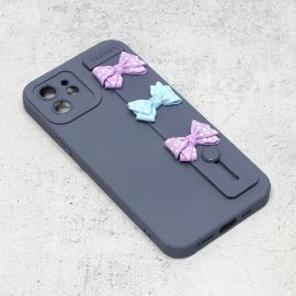 Slika Torbica Bow za iPhone 12 6.1 ljubicasta