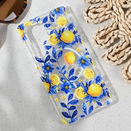 Slika Torbica Print Magsafe za Samsung S938B Galaxy S25 Ultra Mediteran Lemon