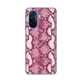 Slika Torbica Silikonska Print za Huawei Y70/Y70 Plus Pink Snake