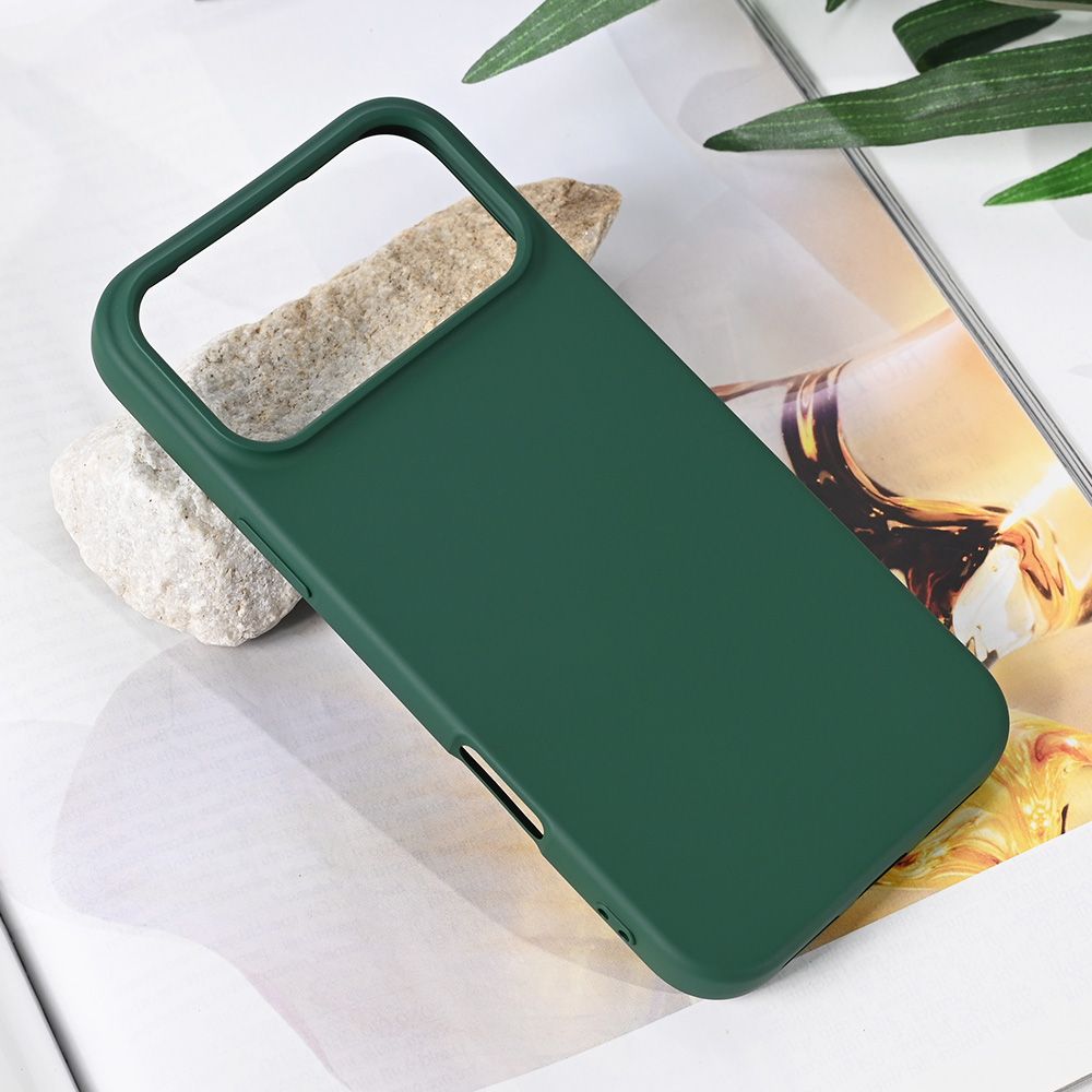 Torbica Teracell Soft Velvet za iPhone 17 Pro Max 6.9 tamno zelena