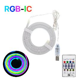 LED svetlo Neon rope RGB 1m