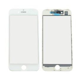 Slika Staklo touch screen-a + frame + OCA za Iphone 7 Belo (Crown Quality)