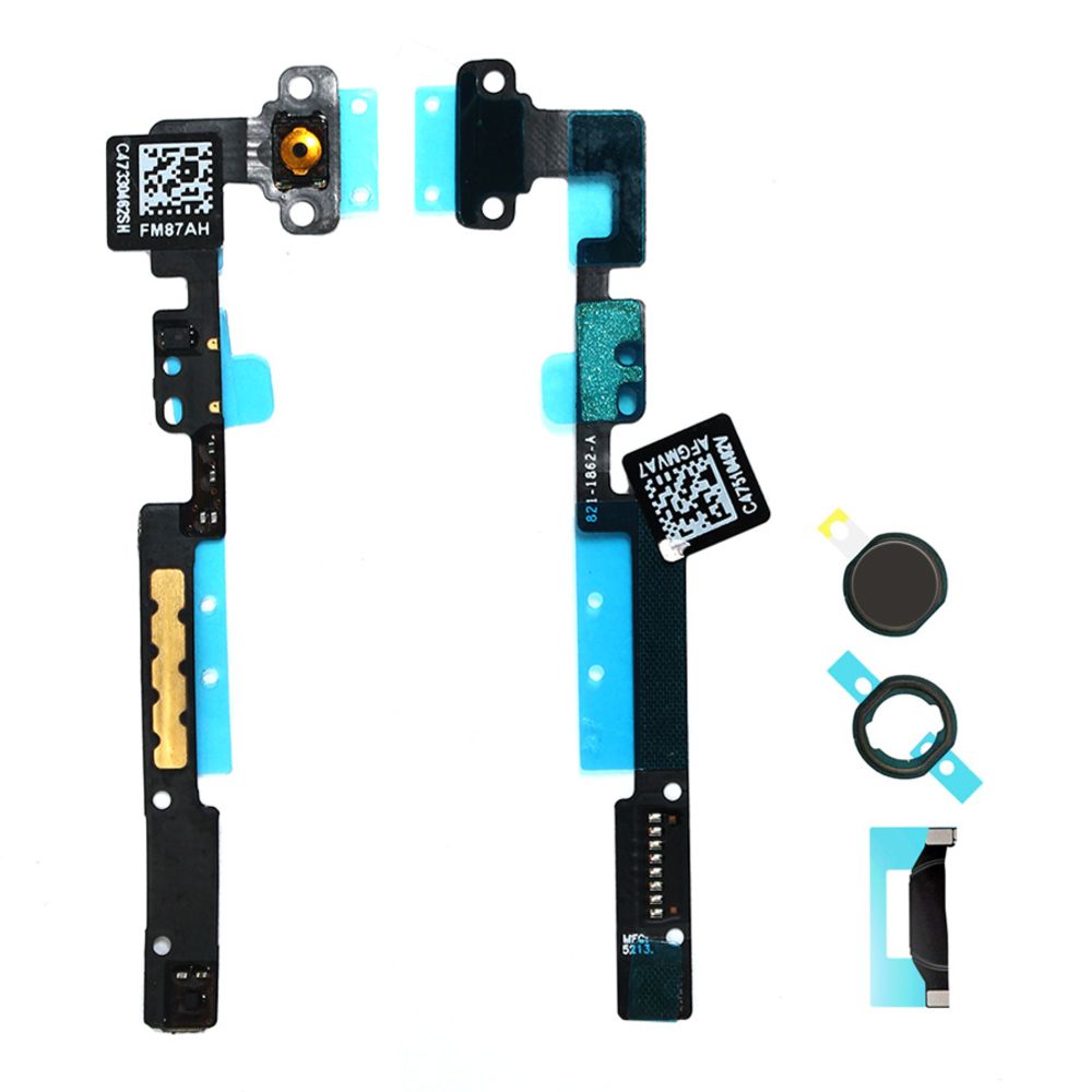 Flet za Ipad mini sa HOME tasterom+HOME dugme crno