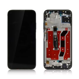 LCD za Huawei P40 Lite + touch screen + frame Black CHO