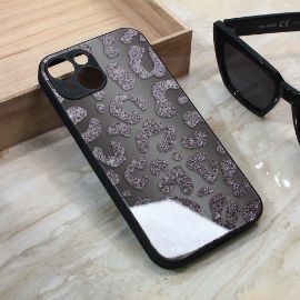 Slika Torbica Shiny glass za iPhone 15 6.1 siva