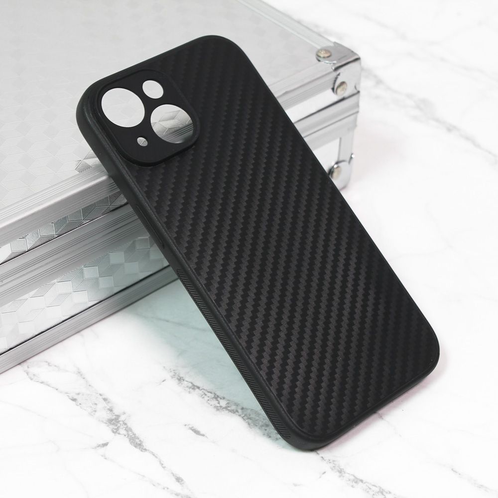 Torbica Carbon fiber za iPhone 15 6.1 crna