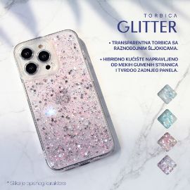 Slika Torbica Glitter za iPhone 15 Pro Max 6.7 plava