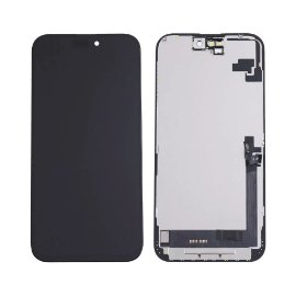 LCD za iPhone 16 Plus + touch screen Black APLONG OEM Changed Glass