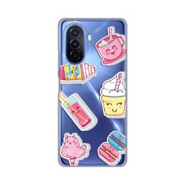 Slika Torbica Silikonska Print Skin za Huawei Nova Y70/Y70 Plus Ice cream