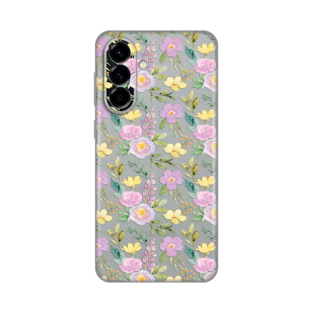 Torbica Silikonska Print Skin za Samsung A576B Galaxy A57 5G Soft Flowers