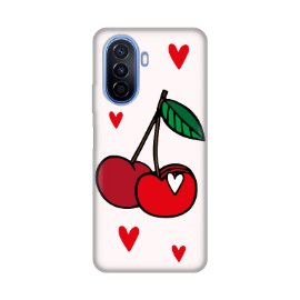 Slika Torbica Silikonska Print za Huawei Y70/Y70 Plus Cherry