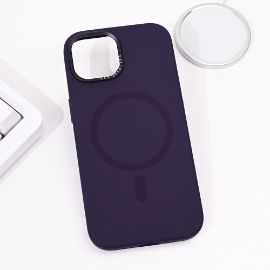 Slika Torbica Magsafe Pure Plus za iPhone 15 6.1 tamno ljubicasta