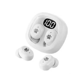 Slika Bluetooth slusalice Airpods T-phox Q38 sapice bele HQ