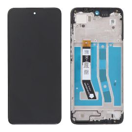 LCD za Motorola Moto G54 + touch screen + frame Black CHO